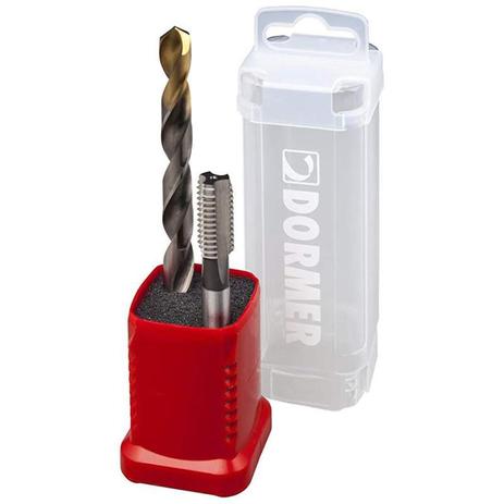 Kit Duo Pack Macho Manual E500 M3 e Broca TiN 2,5 MM HSS A002 DORMER Menor preço em Kit Duo Pack Macho Manual E500 M3 e Broca TiN 2,5 MM HSS A002 DORMER