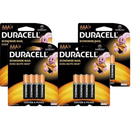 Kit Duracell Duralock Pilha Alcalina AAA com 32 é ruim? Kit Duracell Duralock Pilha Alcalina AAA com 32 é boa?