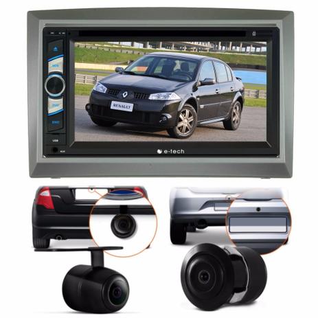 Kit Dvd Central Multimidia Megane + Moldura 2 Din + Brinde - Multi Marcas Menor preço em Kit Dvd Central Multimidia Megane + Moldura 2 Din + Brinde - Multi Marcas
