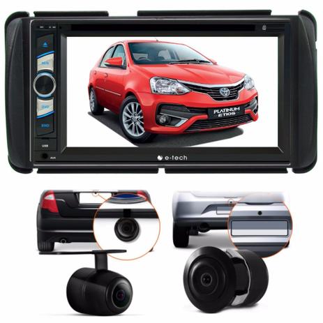 Kit Dvd Central Multimidia Toyota Etios + Moldura + Brinde - Multi marcas Menor preço em Kit Dvd Central Multimidia Toyota Etios + Moldura + Brinde - Multi marcas