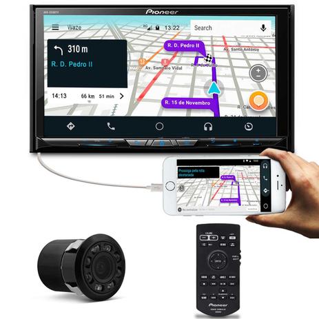 Kit Dvd Player Pioneer Avh-z9180tv 2 Din Bluetooth TV Espelhamento Android iOS + Câmera Ré Noturna - Prime Menor preço em Kit Dvd Player Pioneer Avh-z9180tv 2 Din Bluetooth TV Espelhamento Android iOS + Câmera Ré Noturna - Prime