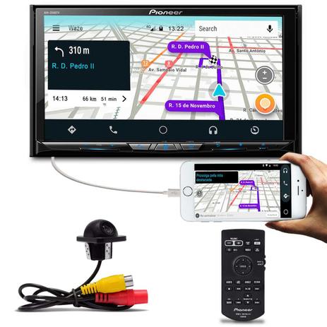 Kit Dvd Player Pioneer Avh-z9180tv 2 Din Bluetooth TV Espelhamento Android iOS + Câmera Ré Tartaruga - Prime Menor preço em Kit Dvd Player Pioneer Avh-z9180tv 2 Din Bluetooth TV Espelhamento Android iOS + Câmera Ré Tartaruga - Prime