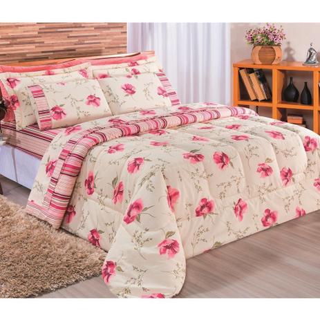 Kit Edredom Casal Estampado Requinte 07 Peças 100 Algodão com Jogo de Lençol - Bege Cor 8 - Bia enxovais é ruim? Kit Edredom Casal Estampado Requinte 07 Peças 100 Algodão com Jogo de Lençol - Bege Cor 8 - Bia enxovais é boa?