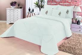 Kit Edredom Conforto Casal King 6 peças - Branco - Colleone enxovais Menor preço em Kit Edredom Conforto Casal King 6 peças - Branco - Colleone enxovais