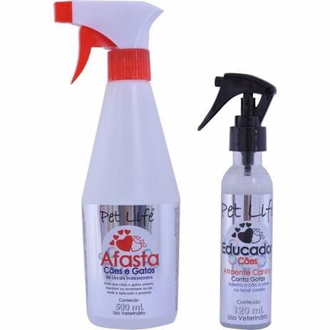 Kit Educador Sanitário Pet Afasta Cães e Gatos e Atraente Canino - Pet life Menor preço em Kit Educador Sanitário Pet Afasta Cães e Gatos e Atraente Canino - Pet life