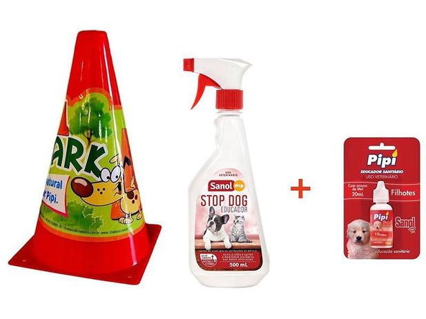 Kit Educador Sanitario Xixi Pode E Xixi Não Pode + Postinho Chalesco para Xixi Cães - Sanol e chalesco Menor preço em Kit Educador Sanitario Xixi Pode E Xixi Não Pode + Postinho Chalesco para Xixi Cães - Sanol e chalesco