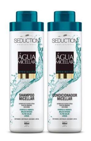 Kit Eico Seduction Água Micellar Shampoo + Condicionador 800mL Menor preço em Kit Eico Seduction Água Micellar Shampoo + Condicionador 800mL