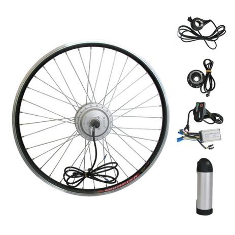 Kit Elétrico para Bicicleta Modelo Cilíndrica Traseiro 350w - E-motor Menor preço em Kit Elétrico para Bicicleta Modelo Cilíndrica Traseiro 350w - E-motor