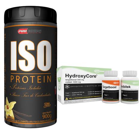 Kit Emagrecedor Hydroxycore + Iso Protein - Procorps - Pro corps Menor preço em Kit Emagrecedor Hydroxycore + Iso Protein - Procorps - Pro corps