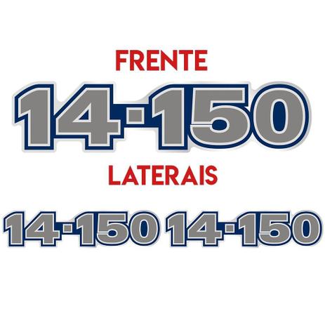 Kit Emblemas Caminhao Vw 14-150 Adesivo Resinado 03 Pecas - Sport Inox Menor preço em Kit Emblemas Caminhao Vw 14-150 Adesivo Resinado 03 Pecas - Sport Inox