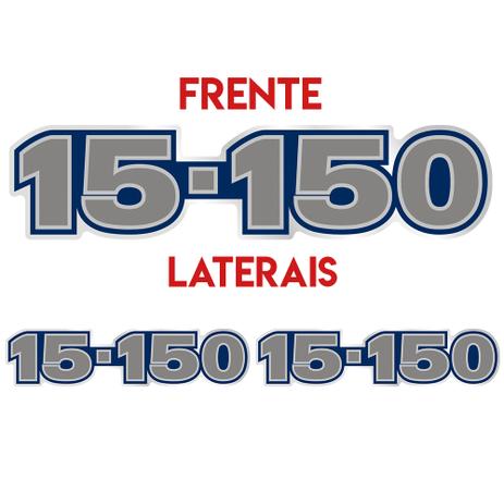 Kit Emblemas Caminhao Vw 15-150 Adesivo Resinado 03 Pecas - Sport inox Menor preço em Kit Emblemas Caminhao Vw 15-150 Adesivo Resinado 03 Pecas - Sport inox