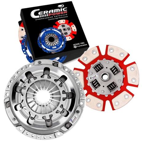 Kit embreagem ceramica gol santana parati saveiro passat voyage 1.8 e 2.0 pedal leve - Ceramic power Menor preço em Kit embreagem ceramica gol santana parati saveiro passat voyage 1.8 e 2.0 pedal leve - Ceramic power