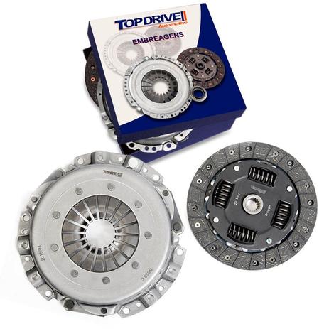 KIT EMBREAGEM FIESTA, KA 1.0/1.3/1.4 ENDURA E ZETEC ROCAM 1996 até 2006 - Top drive Menor preço em KIT EMBREAGEM FIESTA, KA 1.0/1.3/1.4 ENDURA E ZETEC ROCAM 1996 até 2006 - Top drive