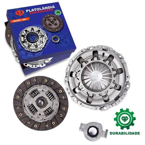 Kit embreagem remanu palio siena strada weekend brava doblô 1.6 8v 16v - Platolândia Menor preço em Kit embreagem remanu palio siena strada weekend brava doblô 1.6 8v 16v - Platolândia