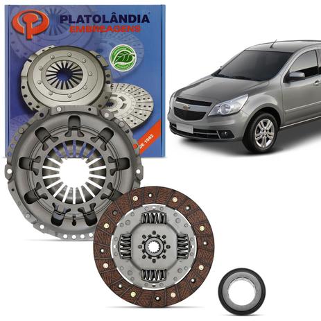 Kit Embreagem Remanufaturada Chevrolet Agile 2009 a 2014 1.4 8V 3 Peças - Platolandia Menor preço em Kit Embreagem Remanufaturada Chevrolet Agile 2009 a 2014 1.4 8V 3 Peças - Platolandia
