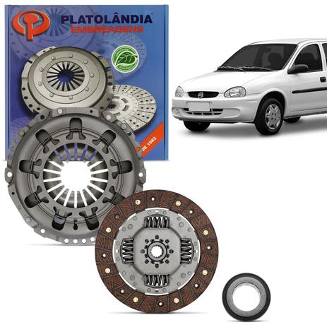 Kit Embreagem Remanufaturada Chevrolet Classic 1.0 8V 16V 1994 a 2014 3 Peças - Platolandia Menor preço em Kit Embreagem Remanufaturada Chevrolet Classic 1.0 8V 16V 1994 a 2014 3 Peças - Platolandia