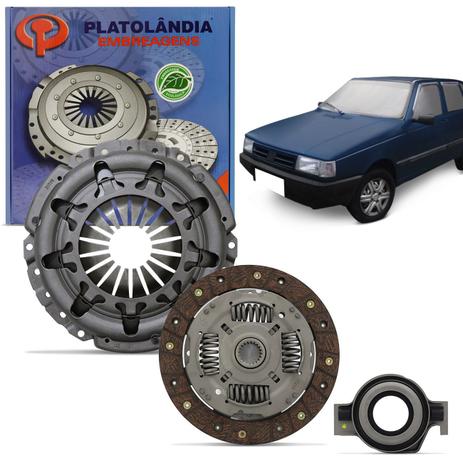Kit Embreagem Remanufaturada Fiat Uno Mille 1.0 8V 1991 1992 3 Peças - Platolandia Menor preço em Kit Embreagem Remanufaturada Fiat Uno Mille 1.0 8V 1991 1992 3 Peças - Platolandia