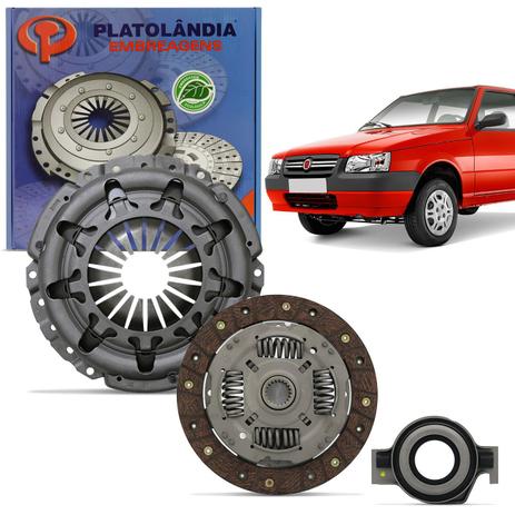 Kit Embreagem Remanufaturada Fiat Uno Mille 1.4 8V Fire 2003 a 2013 3 Peças - Platolandia Menor preço em Kit Embreagem Remanufaturada Fiat Uno Mille 1.4 8V Fire 2003 a 2013 3 Peças - Platolandia