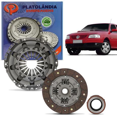 Kit Embreagem Remanufaturada Gol G3 2000 a 2005 Gol G4 2006 a 2008 1.0 8V 3 Peças - Platolandia Menor preço em Kit Embreagem Remanufaturada Gol G3 2000 a 2005 Gol G4 2006 a 2008 1.0 8V 3 Peças - Platolandia