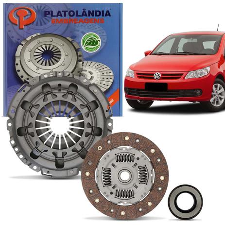 Kit Embreagem Remanufaturada Gol G5 1.0 8V e 1.6 8V Flex 2009 a 2012 3 Peças - Platolandia Menor preço em Kit Embreagem Remanufaturada Gol G5 1.0 8V e 1.6 8V Flex 2009 a 2012 3 Peças - Platolandia