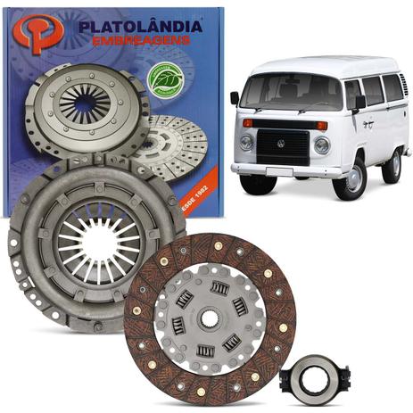 Kit Embreagem Remanufaturada Kombi 1500 1600 1967 a 2006 3 Peças - Platolandia Menor preço em Kit Embreagem Remanufaturada Kombi 1500 1600 1967 a 2006 3 Peças - Platolandia