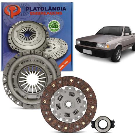 Kit Embreagem Remanufaturada Saveiro 1.6 a Ar 1981 a 1985 3 Peças - Platolandia Menor preço em Kit Embreagem Remanufaturada Saveiro 1.6 a Ar 1981 a 1985 3 Peças - Platolandia