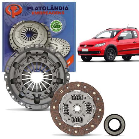 Kit Embreagem Remanufaturada Saveiro G5 1.0 8V 1.6 8V Flex 2010 a 2012 3 Peças - Platolandia Menor preço em Kit Embreagem Remanufaturada Saveiro G5 1.0 8V 1.6 8V Flex 2010 a 2012 3 Peças - Platolandia