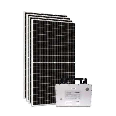 Kit energia solar On Grid 2,7kWp com seis painéis fotovoltaicos 450w - DAH Solar Menor preço em Kit energia solar On Grid 2,7kWp com seis painéis fotovoltaicos 450w - DAH Solar