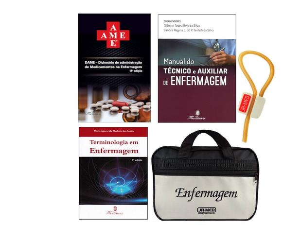 Kit Enfermagem: Ame -Dicionário de Administração de Medicamentos 11ª Ed+ Manual do Técnico e Auxiliar+ Terminologia - Editora martinari Menor preço em Kit Enfermagem: Ame -Dicionário de Administração de Medicamentos 11ª Ed+ Manual do Técnico e Auxiliar+ Terminologia - Editora martinari