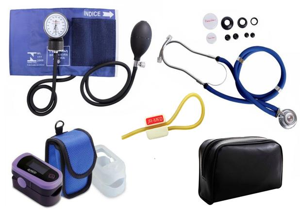 Kit Enfermagem: Aparelho de Pressão com Estetoscópio Rappaport Azul Premium + Oxímetro de pulso - G-Tech - Oled Graph Menor preço em Kit Enfermagem: Aparelho de Pressão com Estetoscópio Rappaport Azul Premium + Oxímetro de pulso - G-Tech - Oled Graph