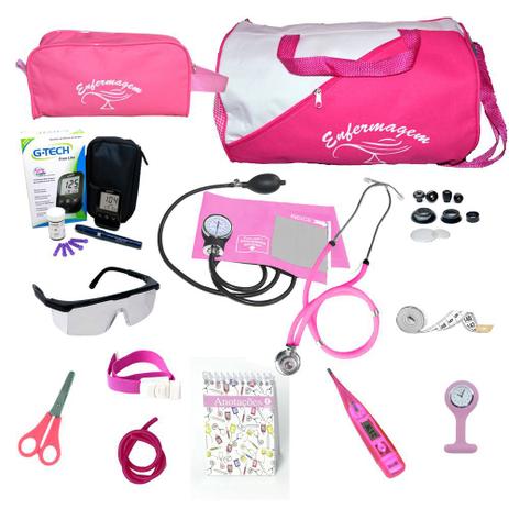 Kit Enfermagem Completo Com Kit Medidor De Glicose G-tech - Premium Menor preço em Kit Enfermagem Completo Com Kit Medidor De Glicose G-tech - Premium