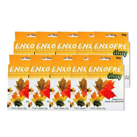 Kit Enxofre Dimy fertilizante fungicida e acaricida 300g Menor preço em Kit Enxofre Dimy fertilizante fungicida e acaricida 300g