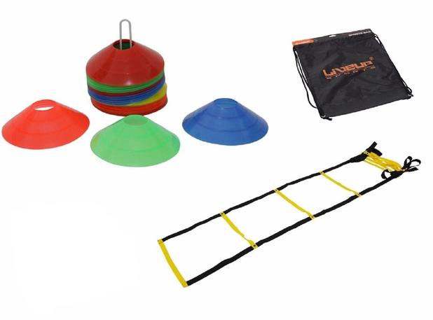 Kit Escada Agilidade 10 Chapéus Chineses Bolsa Funcional - Liveup Menor preço em Kit Escada Agilidade 10 Chapéus Chineses Bolsa Funcional - Liveup