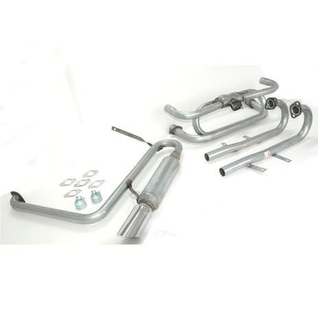 Menor preço em Kit Escapamento Esportivo Fusca Brasilia Kombi Completo S06 - DISKSCAP