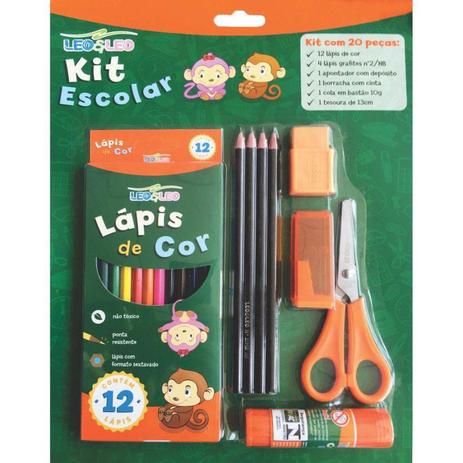 Kit Escolar Blister Pedagogico Leonora com 20 Itens é boa?