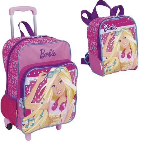 Kit Escolar Infantil Mochila G Barbie 16 M Plus e Lancheira - Sestini Menor preço em Kit Escolar Infantil Mochila G Barbie 16 M Plus e Lancheira - Sestini