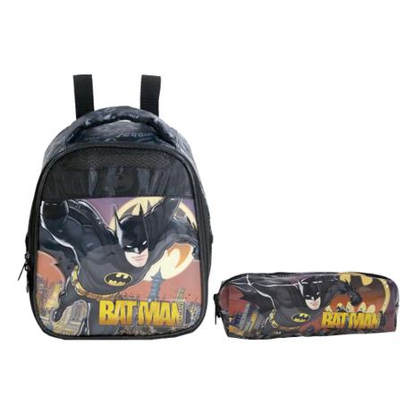 Kit Escolar Lancheira + Estojo Xeryus Batman Gothan Guardian (7594+7596) Menor preço em Kit Escolar Lancheira + Estojo Xeryus Batman Gothan Guardian (7594+7596)