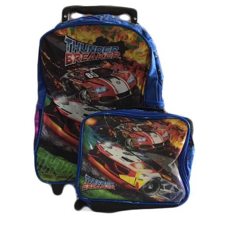 Kit Escolar Moch+Lanch c/ Rodinha Thunder Breaker é boa?
