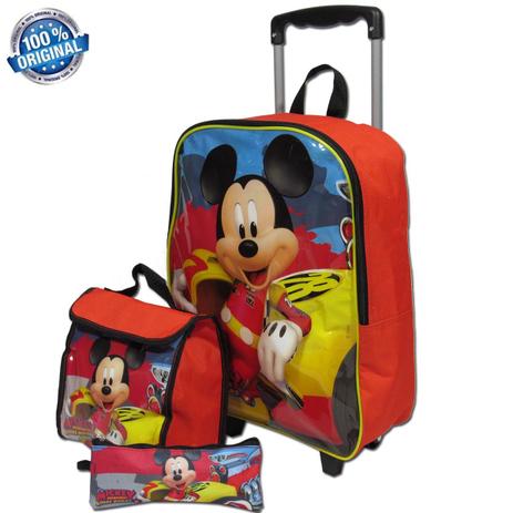 Kit Escolar Mochila Tam G Mickey Mouse Sestini é boa?