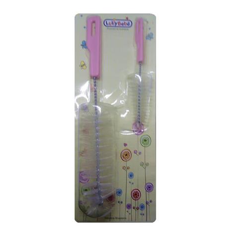 Kit Escova de Limpeza Mamadeira e Bicos - Lully Bebê - Lully bebe Menor preço em Kit Escova de Limpeza Mamadeira e Bicos - Lully Bebê - Lully bebe