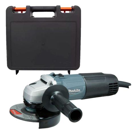 Kit Esmerilhadeira Angular M0901G-Makita + Maleta p/Ferramentas Menor preço em Kit Esmerilhadeira Angular M0901G-Makita + Maleta p/Ferramentas