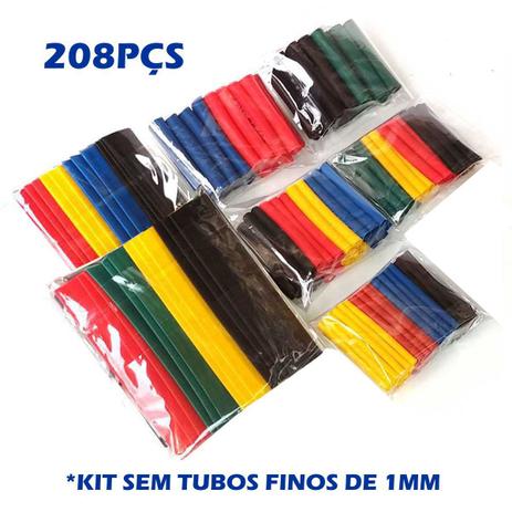 Kit Espaguete Tubo Termo Retrátil 208 Pçs Colorido - Casa do Termo Retrátil Menor preço em Kit Espaguete Tubo Termo Retrátil 208 Pçs Colorido - Casa do Termo Retrátil