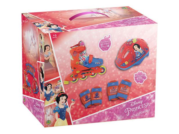 Kit Esportivo - Disney - Princesa - Branca de Neve - Ajustável - 33 a 36 - Dtc Menor preço em Kit Esportivo - Disney - Princesa - Branca de Neve - Ajustável - 33 a 36 - Dtc