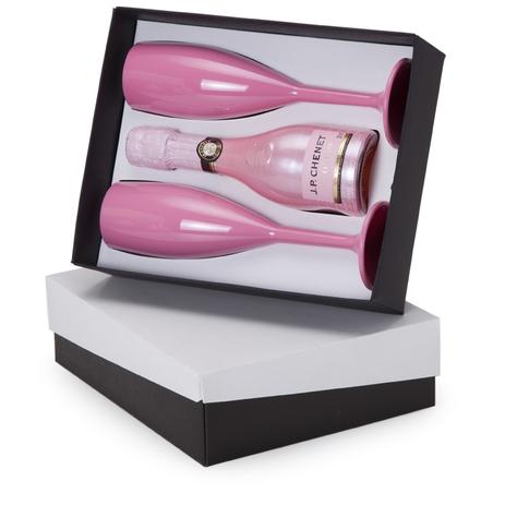 Kit Espumante J.P Chenet Ice rosé 200ml + 2 taças - Shop quality Menor preço em Kit Espumante J.P Chenet Ice rosé 200ml + 2 taças - Shop quality