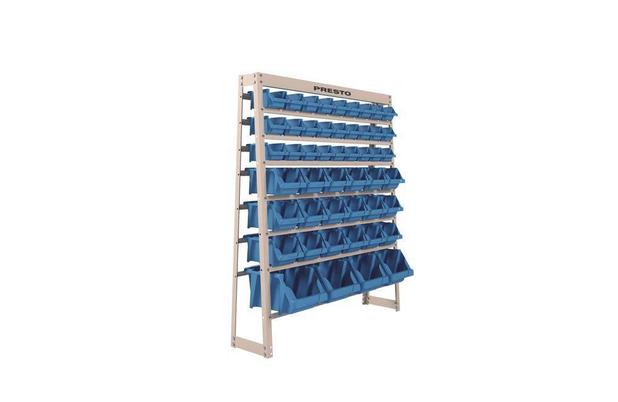Kit estante gaveteiro organizador 49/m azul presto 1233366560 Menor preço em Kit estante gaveteiro organizador 49/m azul presto 1233366560