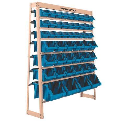 Kit Estante Gaveteiro Organizador 49M Azul - Presto - 12333A é boa?