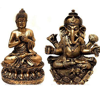 Kit Estátua de Buda + Ganesha Flor de Lotus 15cm - Mandala De Luz é boa?