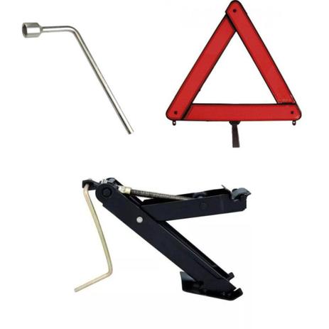Kit Estepe Para Carro - Macaco Joelho + Chave De Roda 19mm + Triângulo Universal - Andorinha Menor preço em Kit Estepe Para Carro - Macaco Joelho + Chave De Roda 19mm + Triângulo Universal - Andorinha