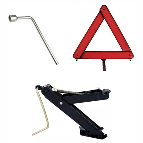 Kit Estepe Para Carro / Macaco Joelho + Chave De Roda 21mm + Triângulo Universal - Outros Menor preço em Kit Estepe Para Carro / Macaco Joelho + Chave De Roda 21mm + Triângulo Universal - Outros