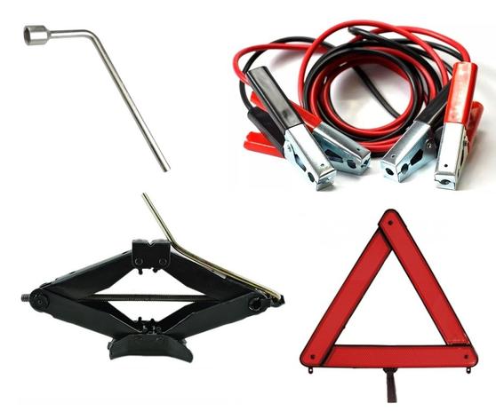 Kit Estepe Para Carro / Macaco Sanfona 2000kg + Chave de Roda 17mm + Triângulo + Cabo Auxiliar - Andorinha é ruim? Kit Estepe Para Carro / Macaco Sanfona 2000kg + Chave de Roda 17mm + Triângulo + Cabo Auxiliar - Andorinha é boa?